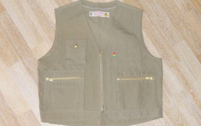 Gilet camel de chasse et randonnee