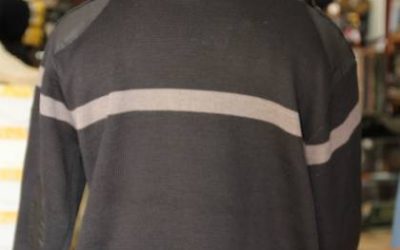 Pull en laine sécurité noir Hyères/ Le Luc