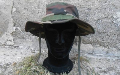 chapeau toile camo