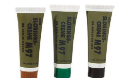 Tube de camouflage militaire X3 rouge/vert/marron